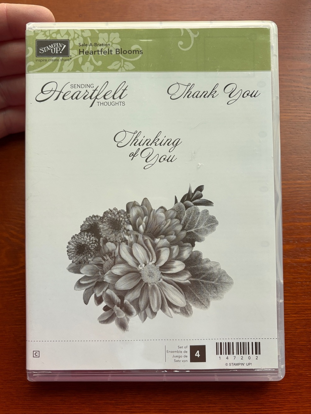 Stampin' Up! Heartfelt Blooms Stamp Set Floral
